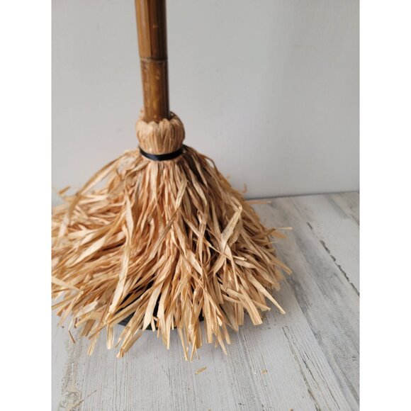 Vintage AS IS witch broom animated prop home decor scary - Picture 8 of 11